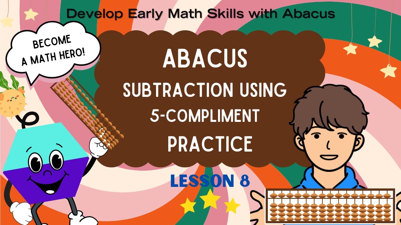 Abacus tutorial for beginners and kids: Lesson 8 Practice