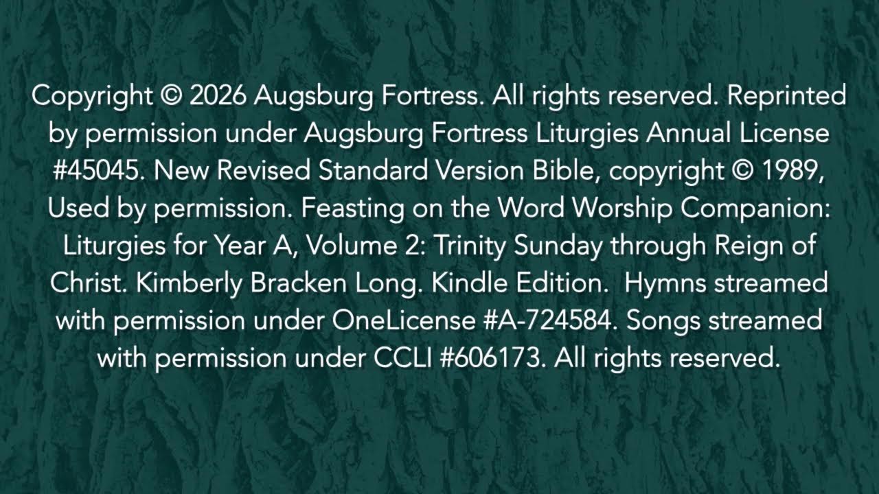 March 1, 2026 - 8:00 Sunday Morning Worship