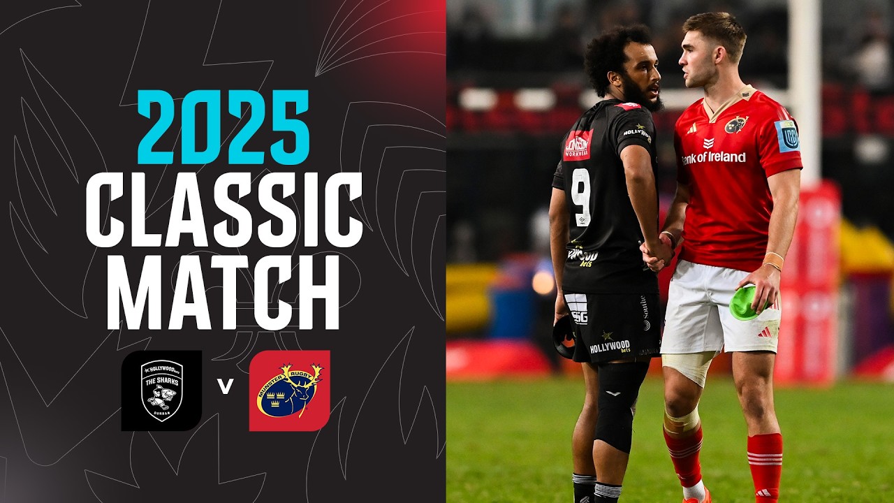 The Most INTENSE Quarter-Final Ever | Sharks v Munster 2025