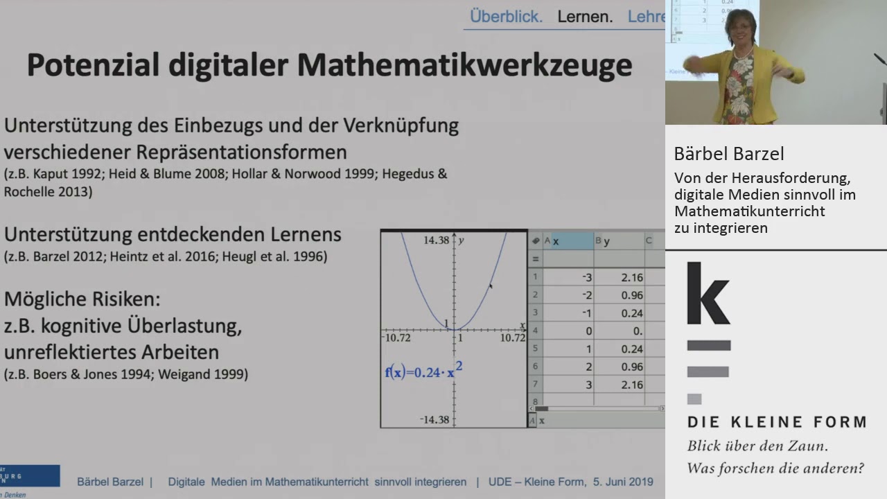 Von der Herausforderung, digitale Medien sinnvoll im Mathematikunterricht zu integrieren