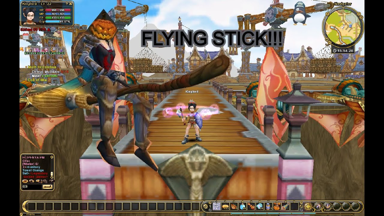 Flyff Universe How To Get A Flying Board/Broom!