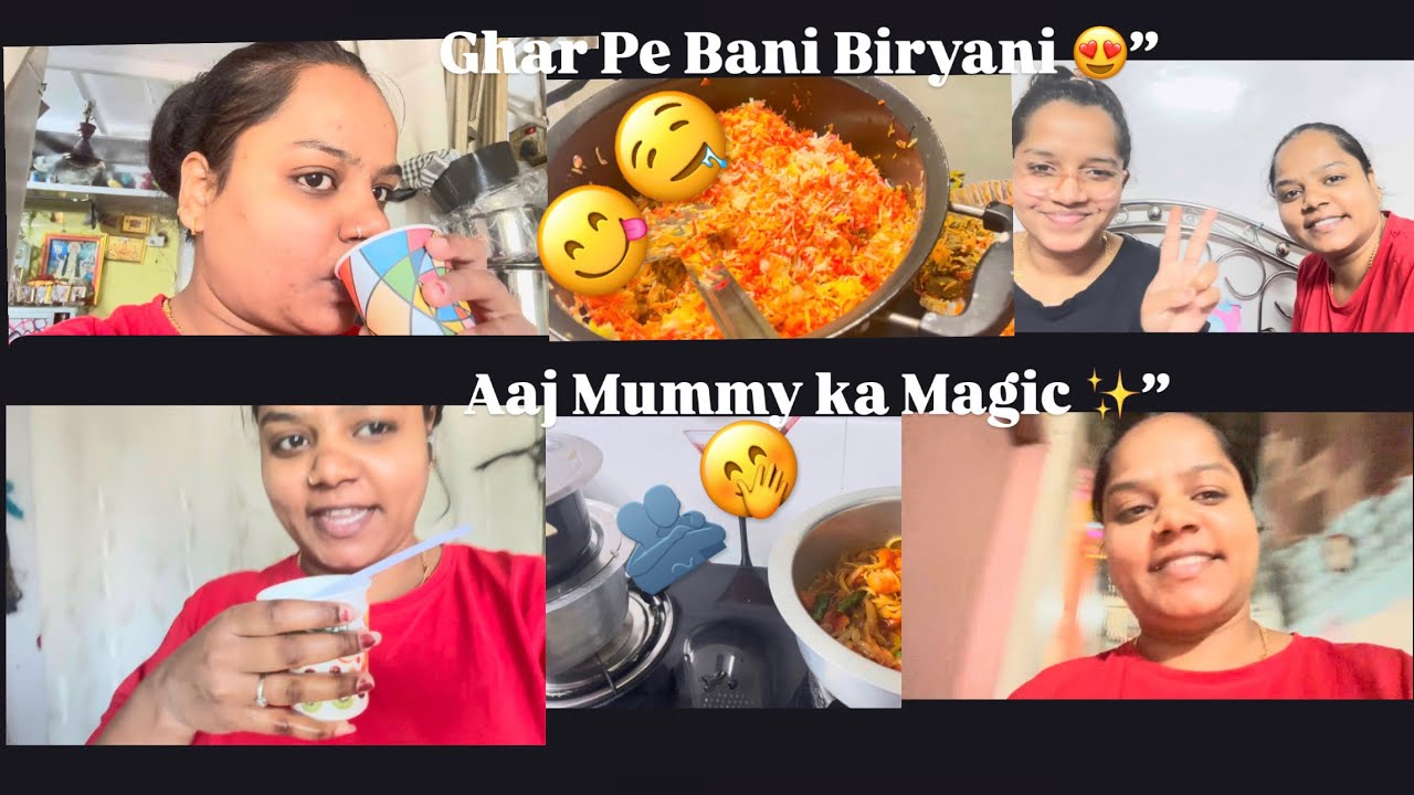 Maa Ke Haath Ki Biryani ❤️ | Ghar Jaisa Taste Kahin Nahi🤤