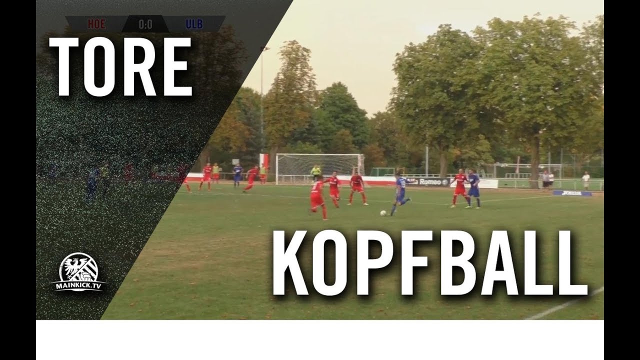 Wundersch&ouml;ner Flugkopfball | Tor von Tobias Fischer (SG 01 Hoechst)