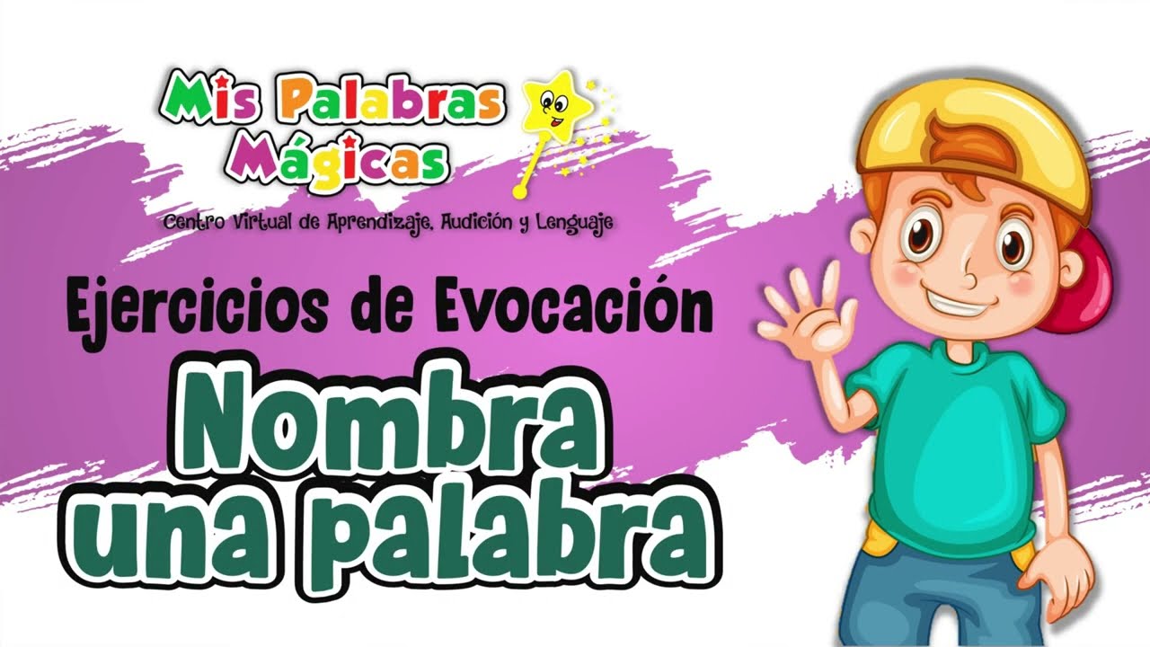 EVOCACION NOMBRA UNA PALABRA #estimulacioncognitiva