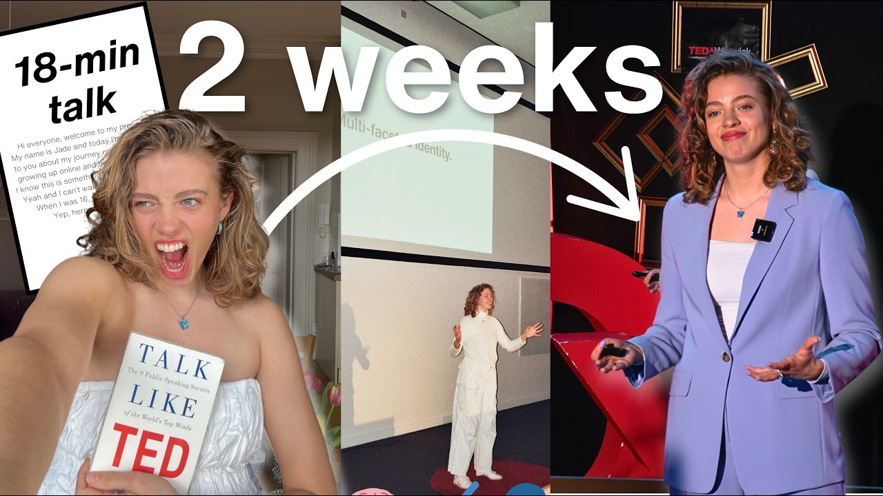 I gave a TEDxTalk in just 2 weeks