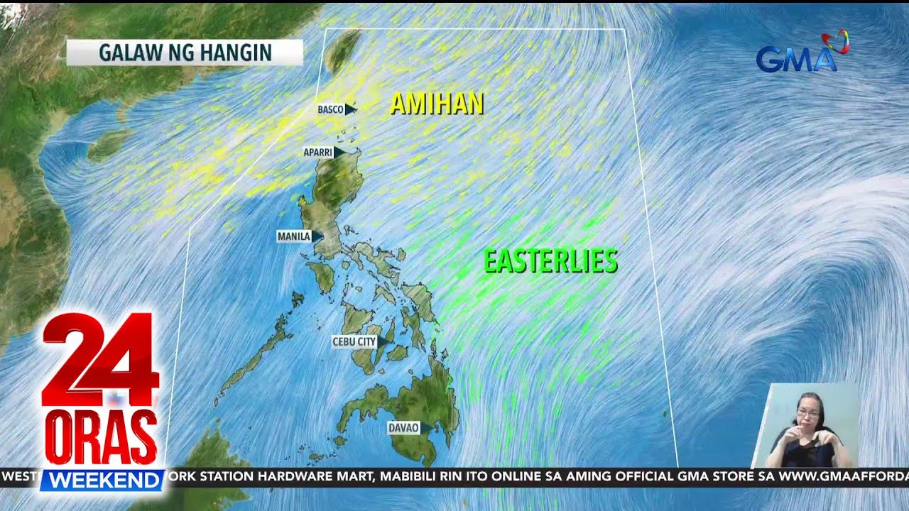 Low pressure area, binabantayan sa labas ng PAR | 24 Oras Weekend