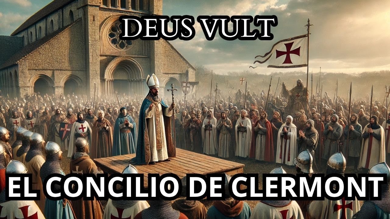 ✝️ El Concilio de Clermont ⚔️ La Llamada a la Primera Cruzada 🔥 FE, GUERRA Y PODER EN LA EDAD MEDIA
