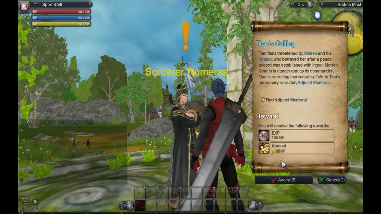 RaiderZ Closed Beta ; Episode 1 - Tian's Calling for me?