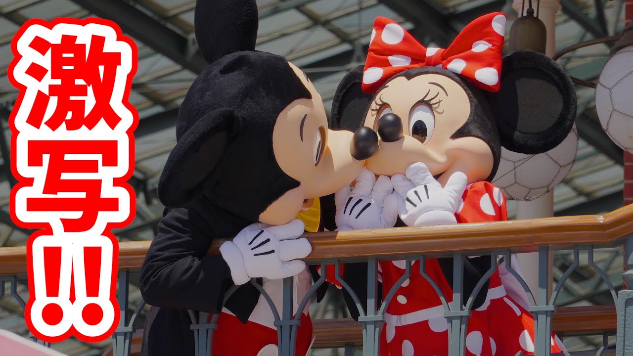 【ダッフィーたちの真似も？】ミッキー＆ミニーちゃん好きに見てほしい！ラブラブなグリーティング。ディズニーランド Tokyo Disneyland Mickey & Minnie 2023年 # 599