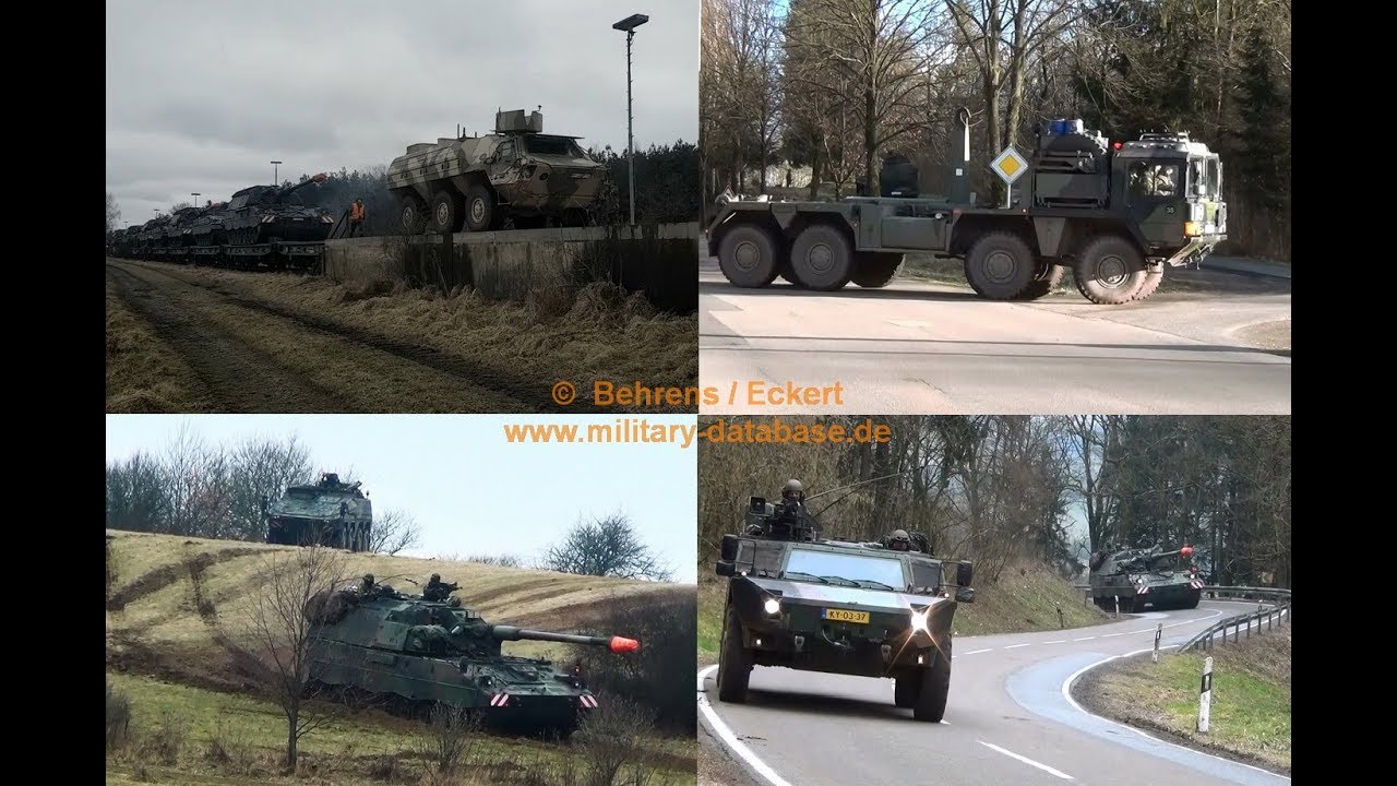 2018 Iron Eagle - Artillerielehrbataillon 325 - NATO Manöver Raum Baumholder
