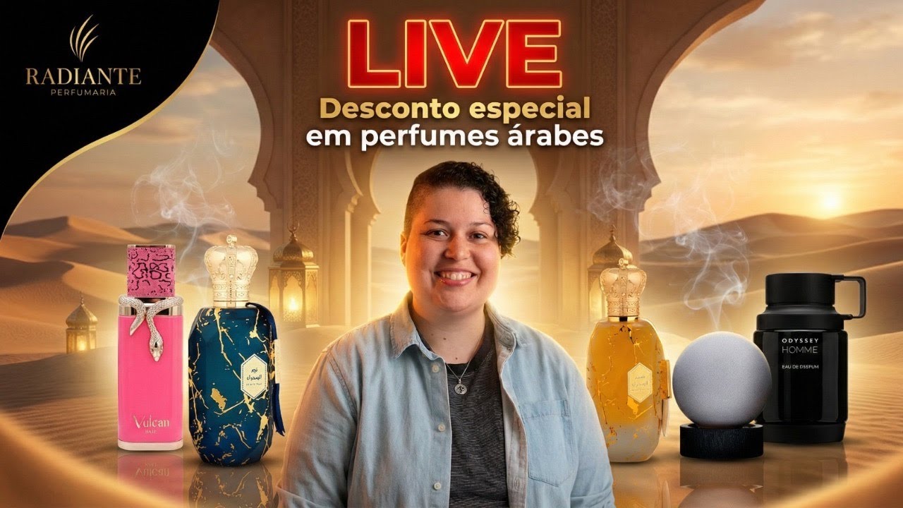 Perfumes ÁRABES com desconto ESPECIAL + Presentes