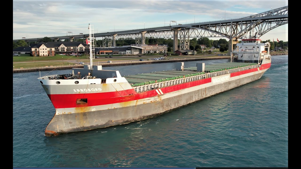 EBROBORG / WAGENBORG - Downbound Port Huron, Michigan 8-13-2022