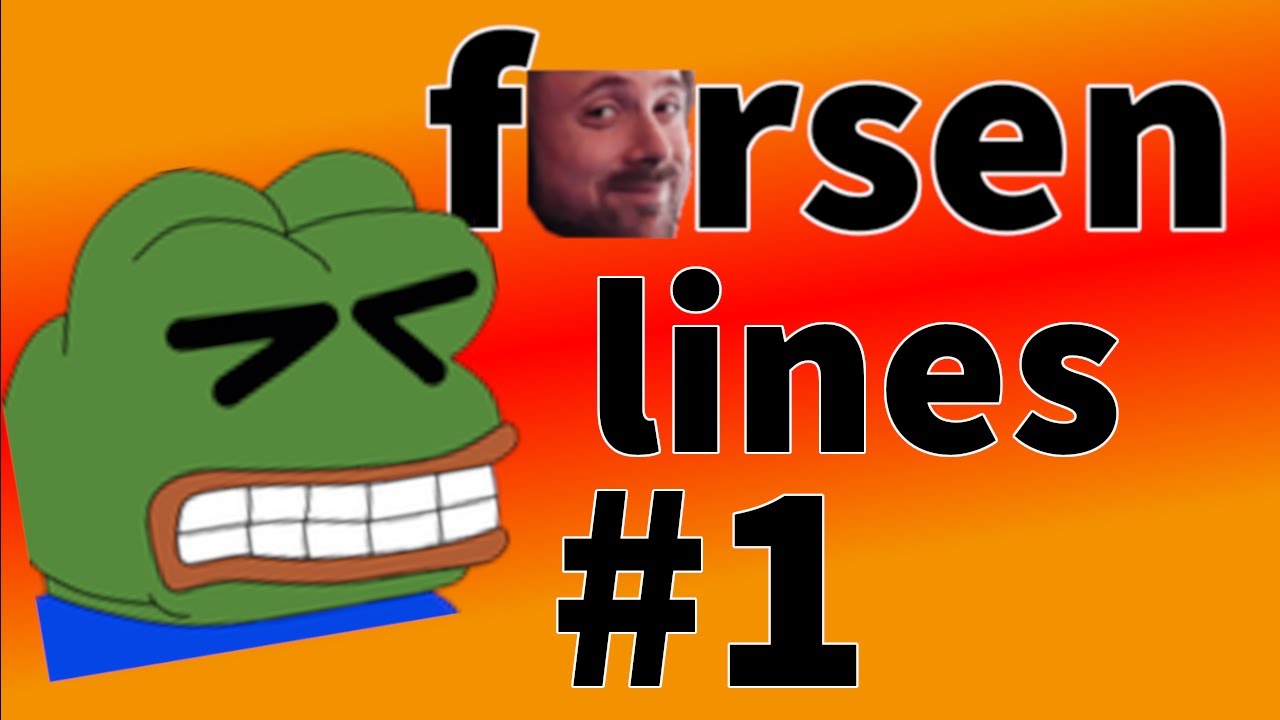 Forsen lines and random singing | Forsen the Pains Farmer #1