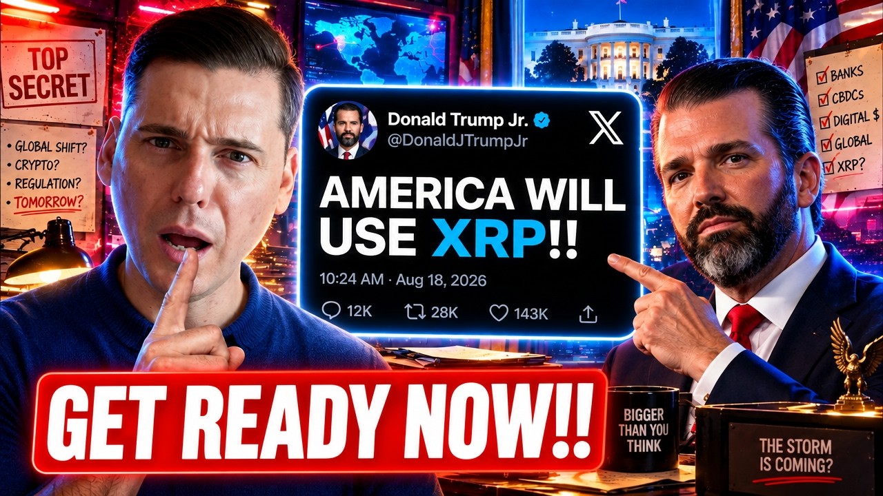 Дональд Трамп-младший: АМЕРИКА БУДЕТ ИСПОЛЬЗОВАТЬ XRP! ГОТОВЬТЕСЬ ПРЯМО СЕЙЧАС!