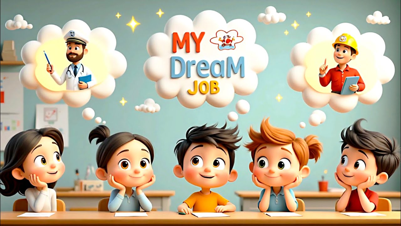 When I Grow Up 👩‍⚕️✈️ | Jobs & Professions for Kids | Career Learning Nursery Rhyme#nurseryrhymes
