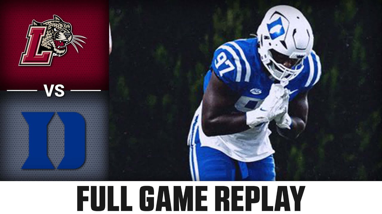 Lafayette vs. Duke Full Game Replay | 2023 ACC Football