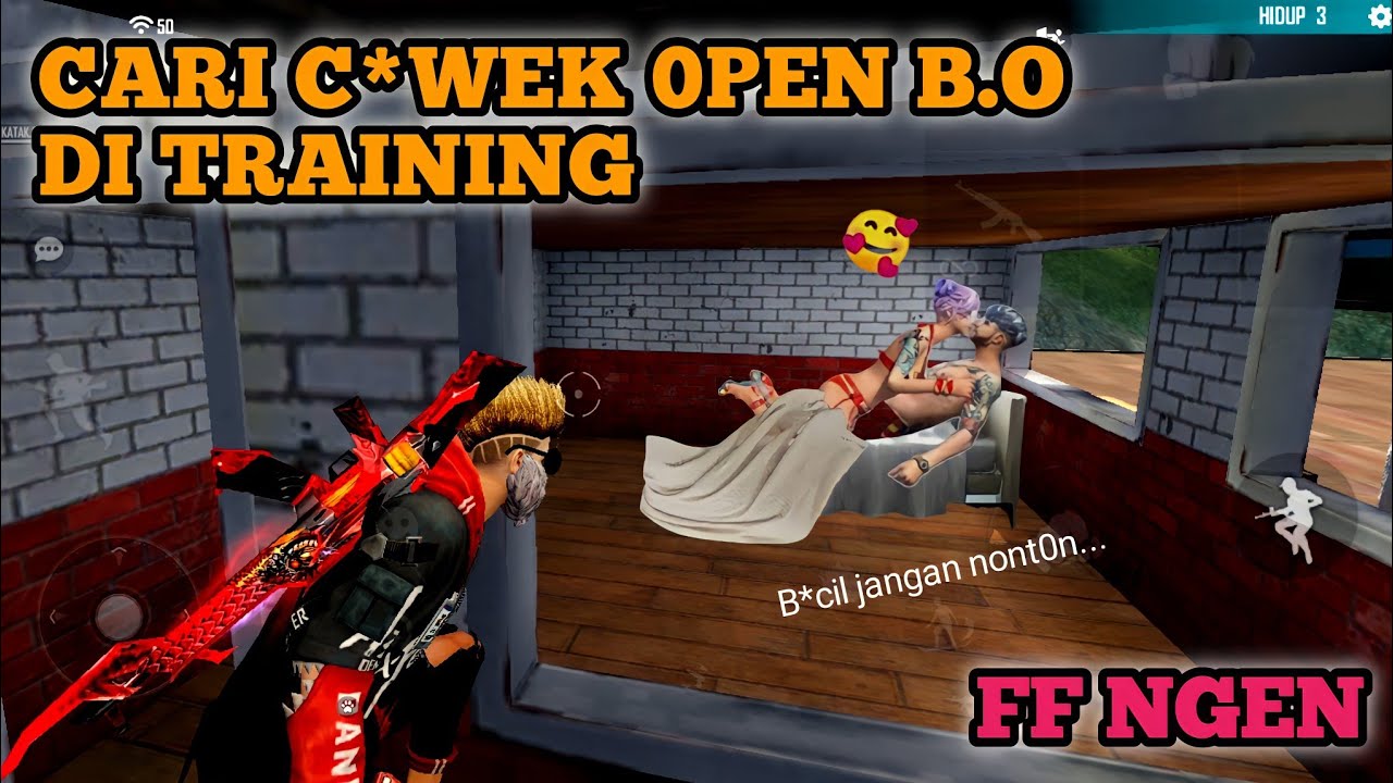 PRANK TRAINING NGAKAK 😆 AJAK NGEN CEWE TRAINING 😈 FF NGEN