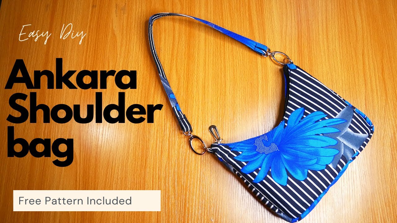 African Fabric Shoulder Bag Tutorial | Eris Atelier