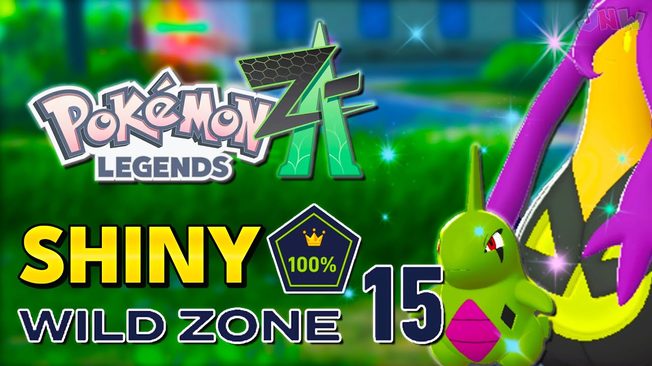 Как получить ВСЕХ БЛЕСТЯЩИХ ПОКЕМОНОВ ДИКОЙ ЗОНЫ 15 в Legends Z-A
