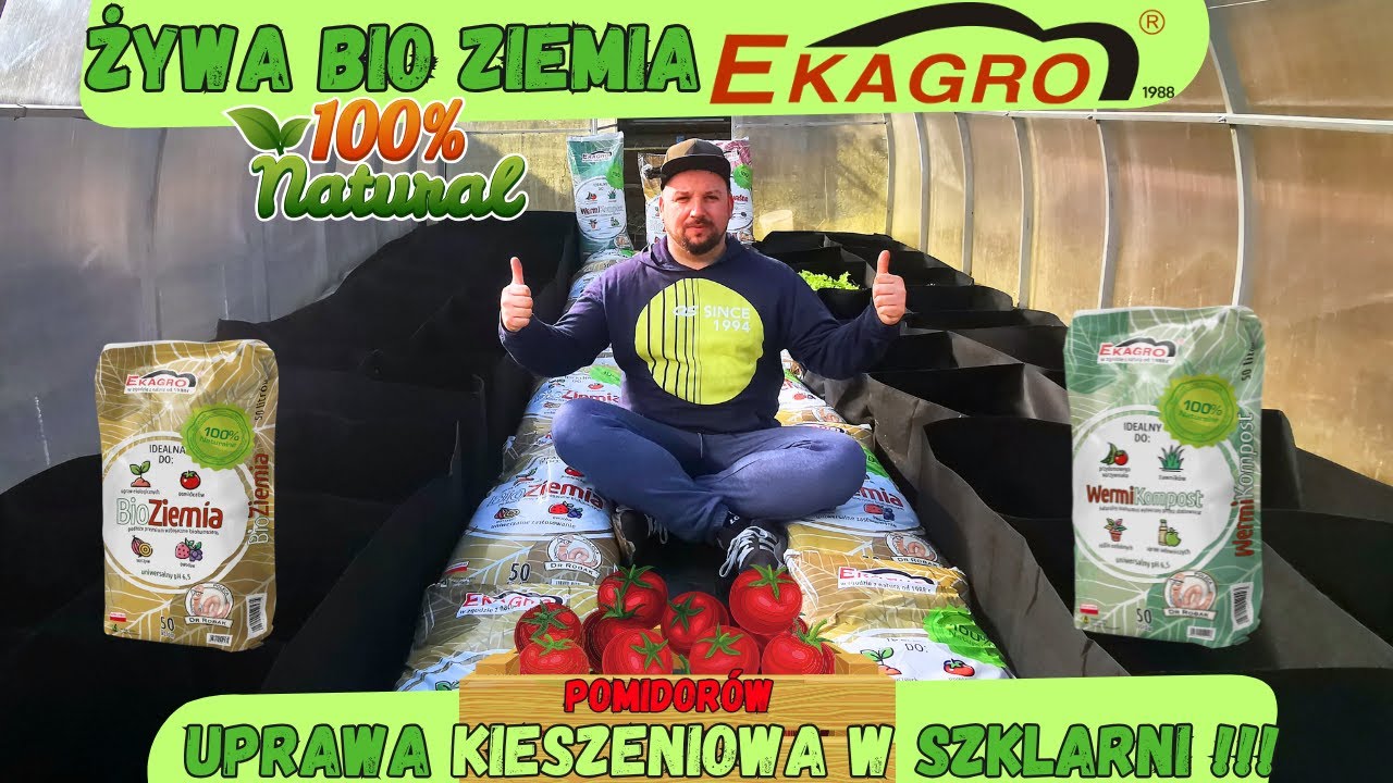 Naturalna BIO  Ziemia do ogrodu  EKAGRO !! 🌾💪🌱🔥
