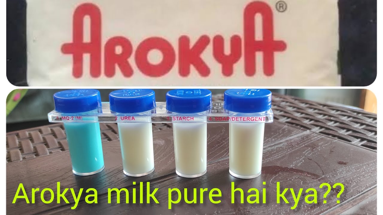 Arokya milk testing by using Country delight milk kit #result????