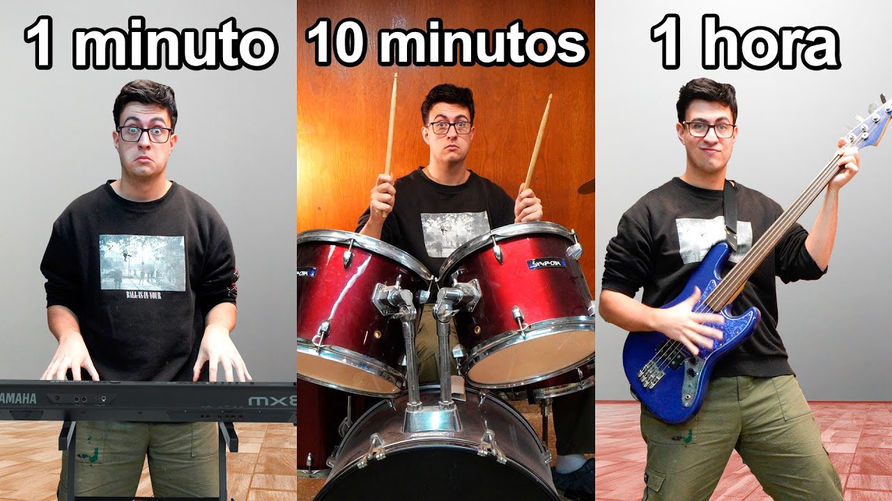 Hice una Canción en 1 Minuto vs 10 Minutos vs 1 Hora
