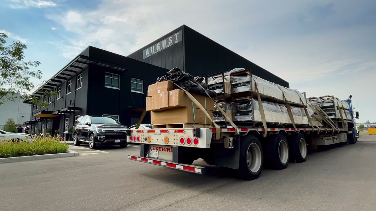 BendPak Triple-Stacker Parking Lifts Elevate the August Motorcars Showroom