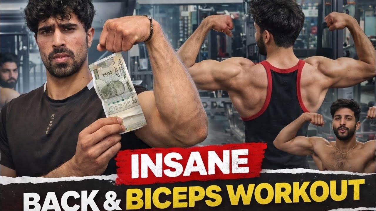 This Back Workout Changed My Physique 😤🔥