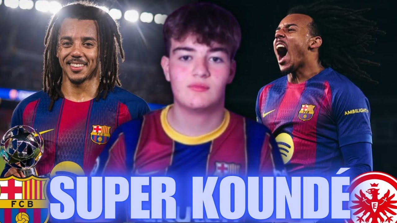 ¡¡EL BARÇA SIGUE VIVO EN CHAMPIONS GRACIAS A KOUNDE!! // BARÇA 2-1 EINTRACHT FRANKFURT 