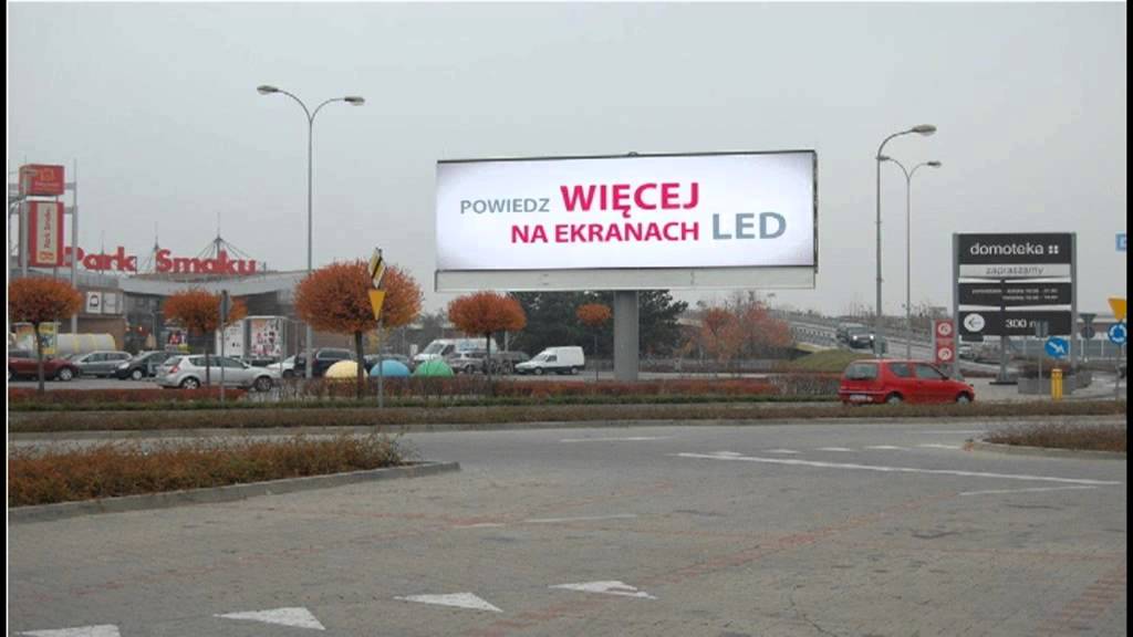 EKRAN LED WARSZAWA TARG&Oacute;WEK IKEA tel. 506 599 481   -  telebim reklamowy led