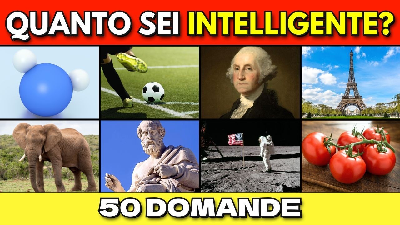 50 Domande di CULTURA GENERALE 🤔🧠 Metti Alla Prova Le Tue Conoscenze