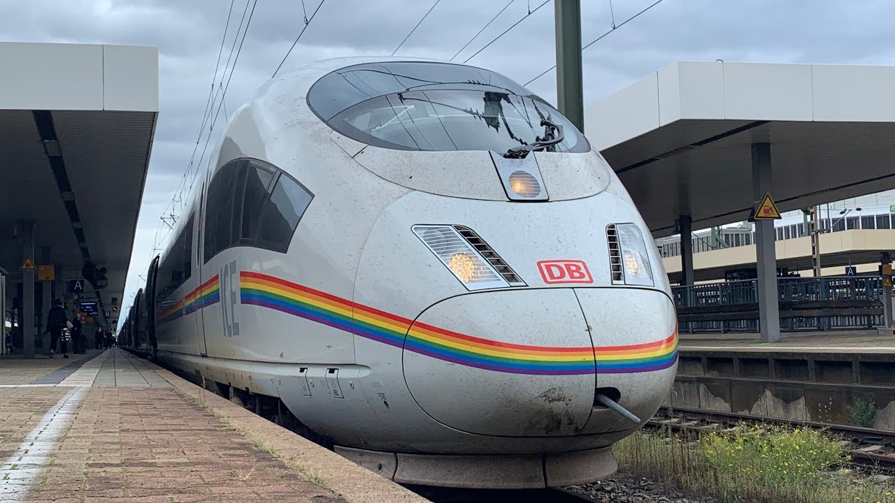 Aufnehmen des Regenbogen ICE 🌈