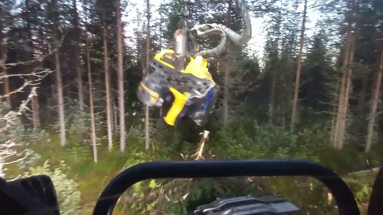 Ensiharvennusta ja porinaa
Ponsse Scorpion/h6