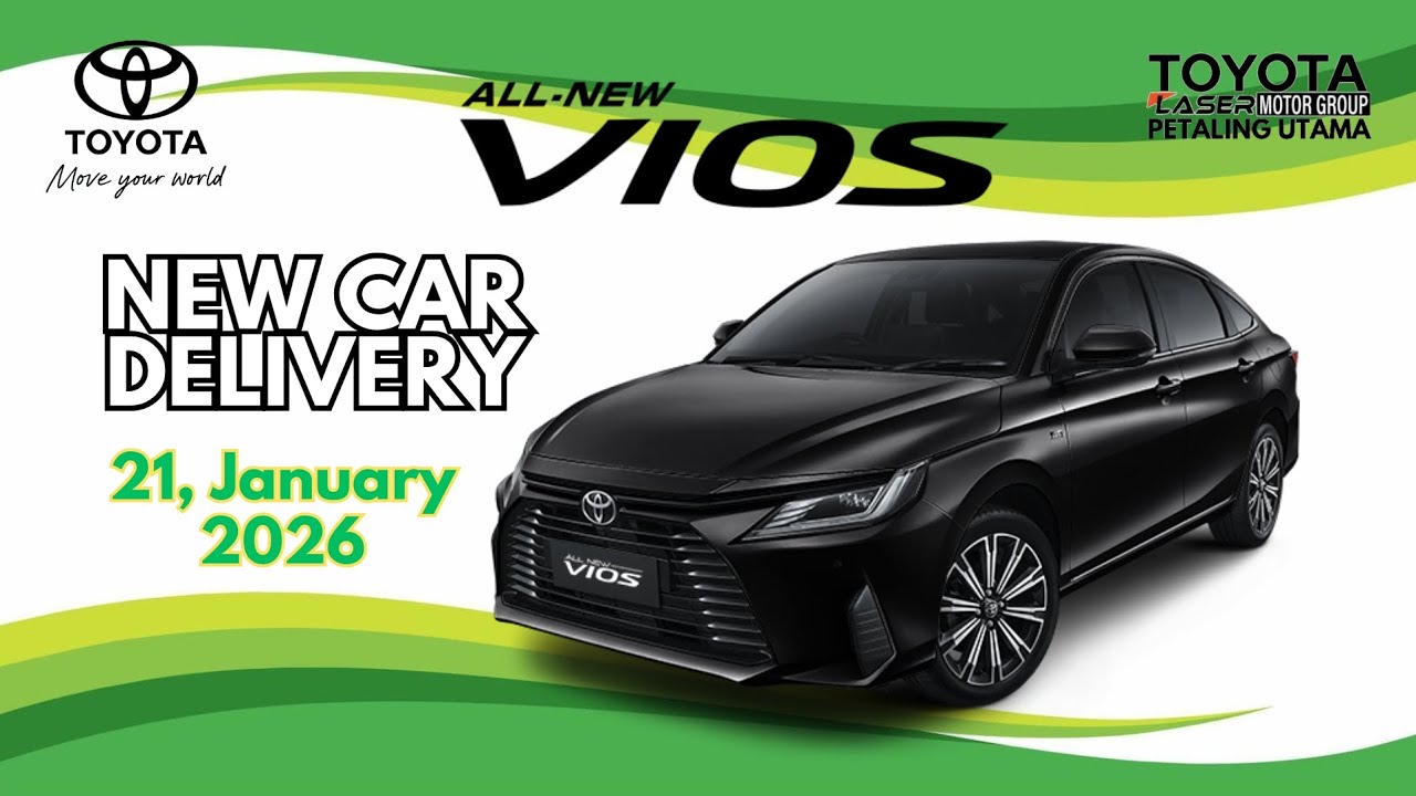 Toyota Vios, New Car Delivery Toyota Petaling Utama. 