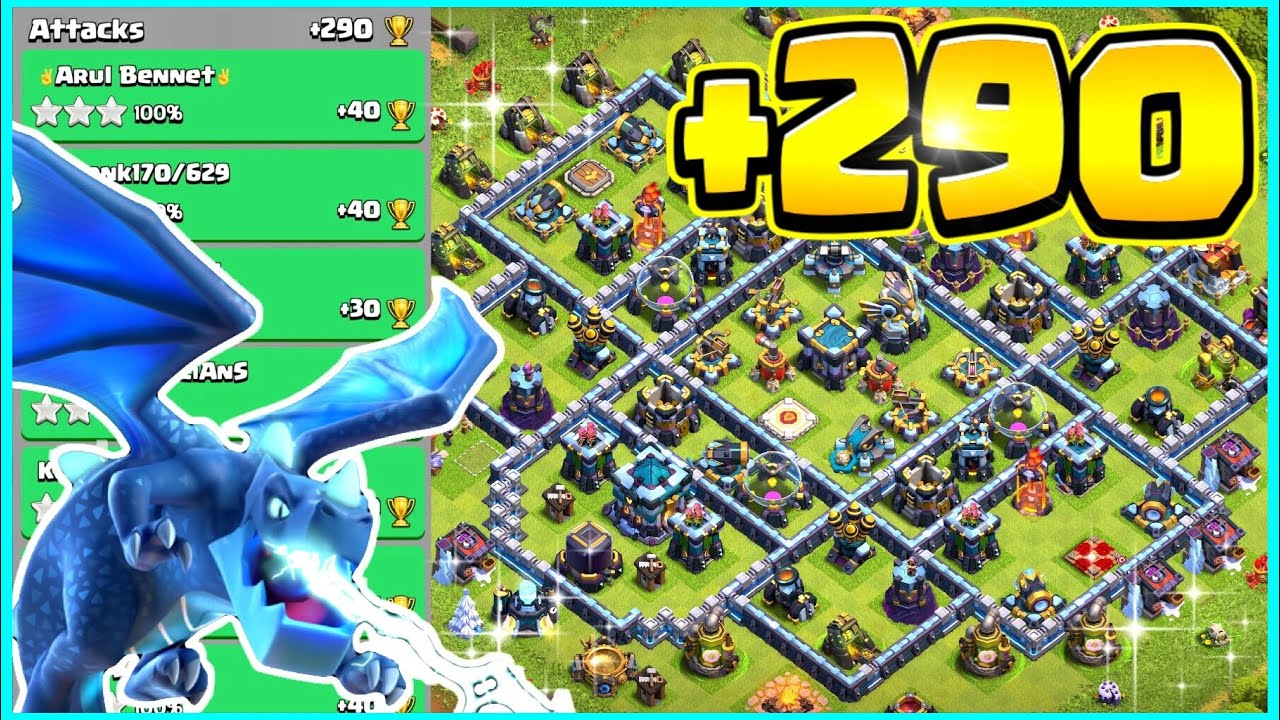 Legend League Attacks! Electro Dragon Attack Strategy! TH13|Clash of Clans