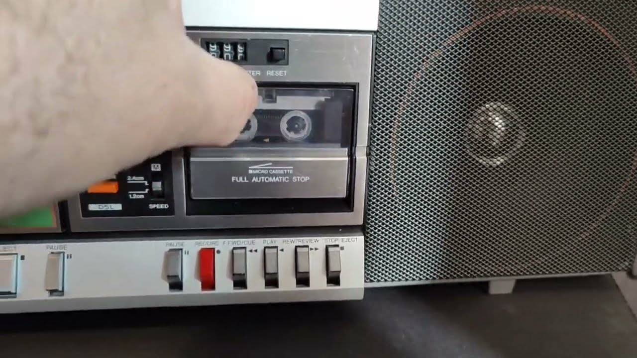 Aiwa CS-W7  Stereo radio cassete recorder Compact/Micro Cassette
