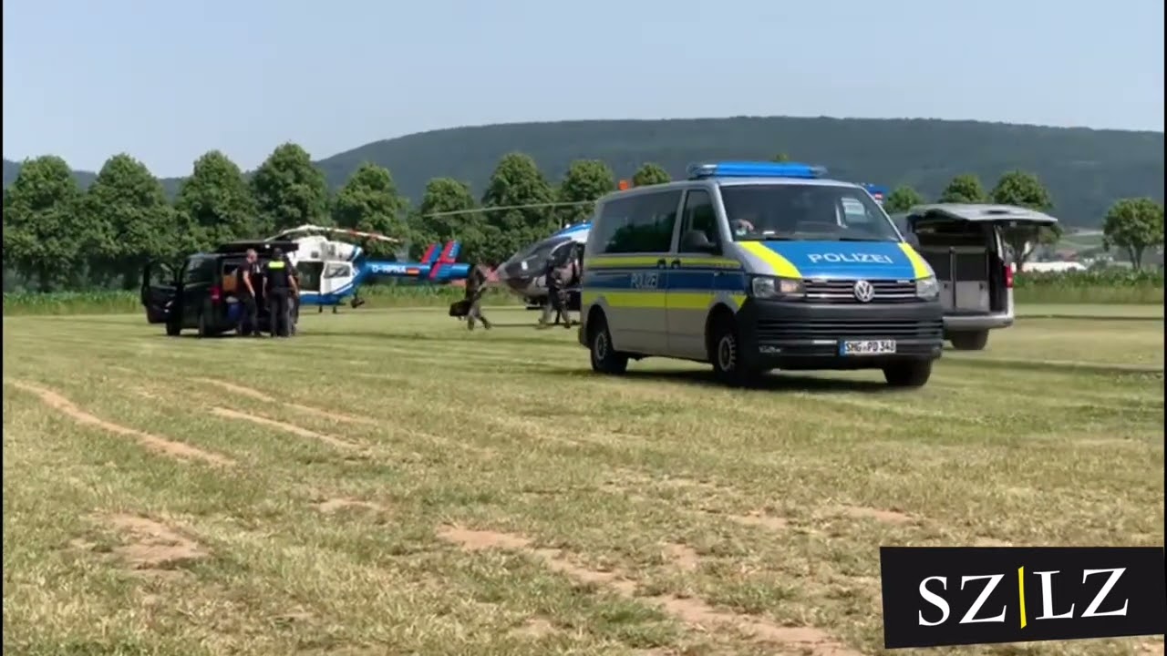 Großeinsatz in Rinteln nach Tötungsdelikt in Stemmen - SEK kommt mit Hubschrauber