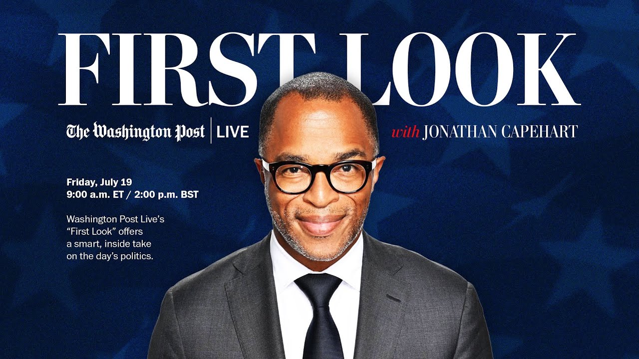 Jonathan Capehart hosts a live roundtable on the day’s politics (Full Stream 7/19)
