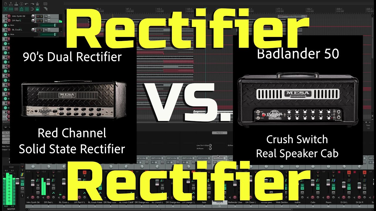 Dual Rectifier от Mesa 90 или Mesa Badlander 50??