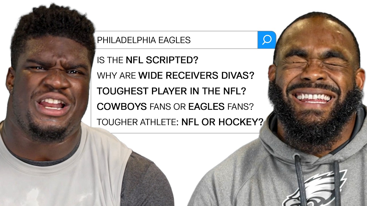 Eagles Answer the Internet's Most Asked NFL Questions
