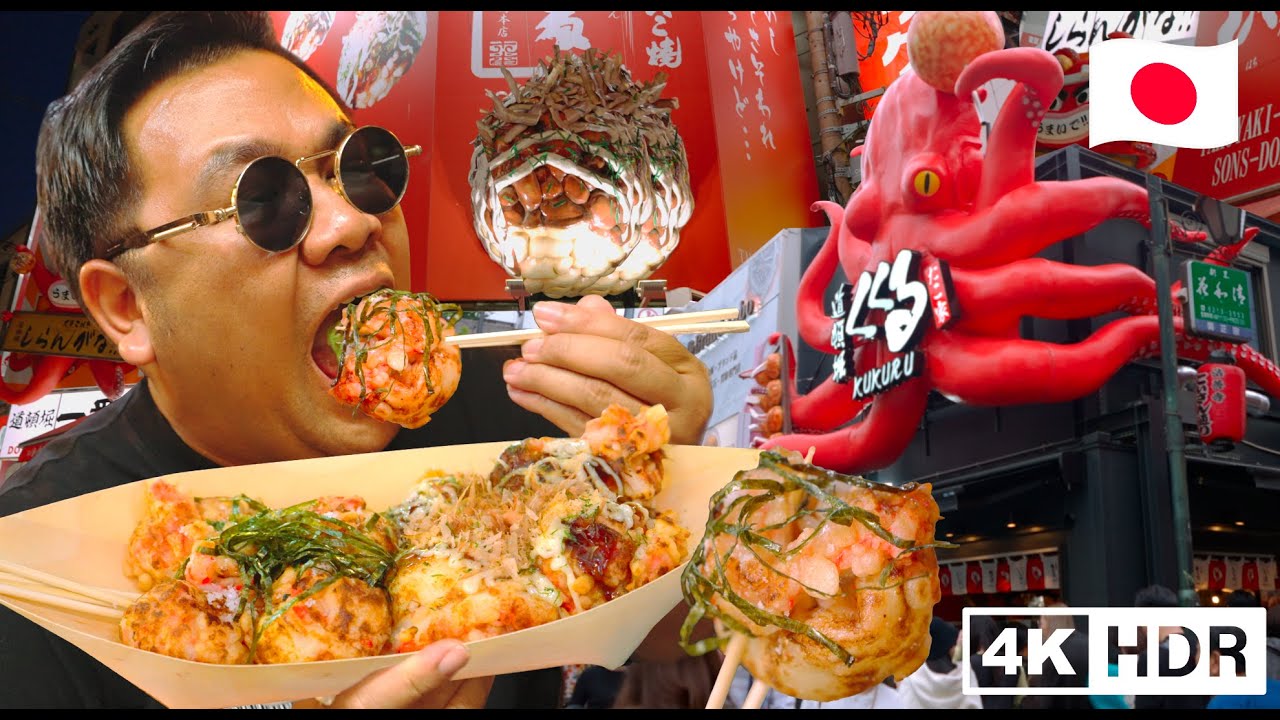 ตะลุยกิน! ร้านทาโกะยากิเจ้าเด็ดในโอซาก้า ญี่ปุ่น