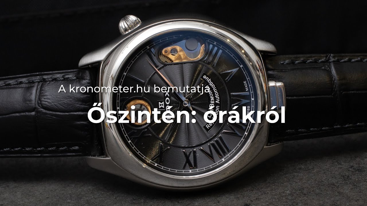 Őszintén: Órákról I Edox mechanikus percismétlő, amitől eldobtuk az agyunkat