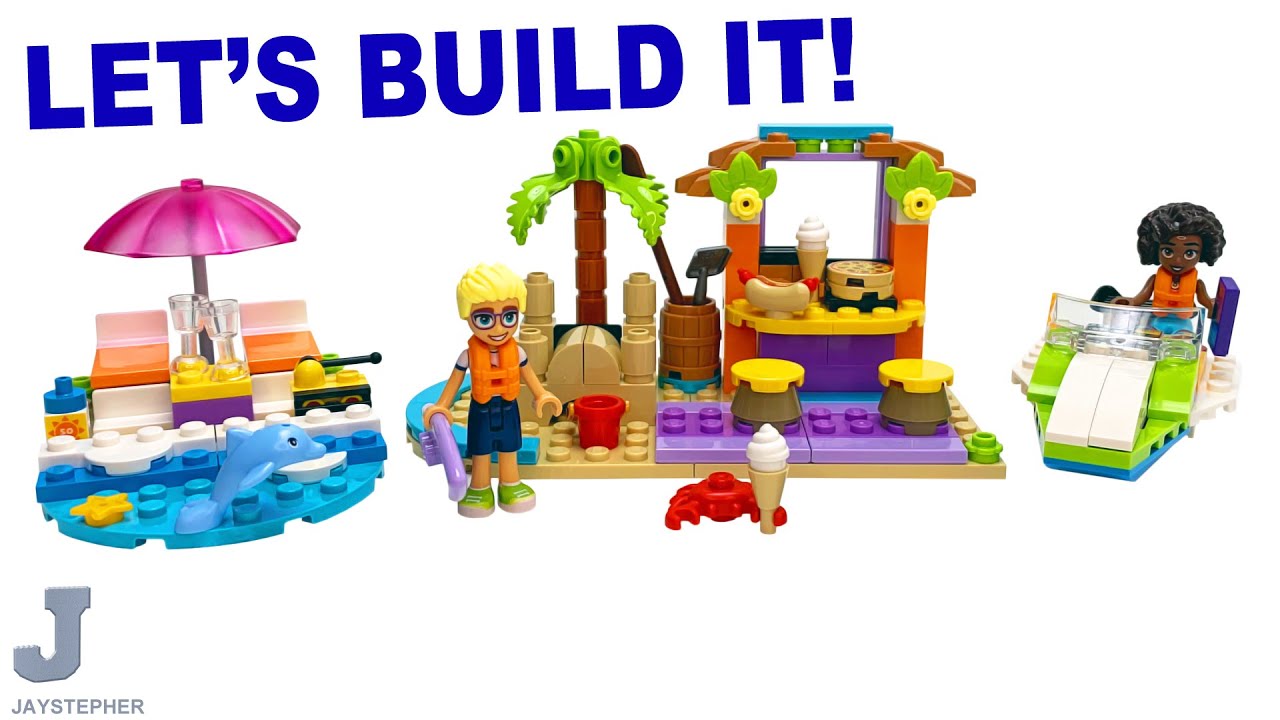 LEGO Friends 2025 Creative Beach & Travel Suitcase 42672 Complete Build & Review