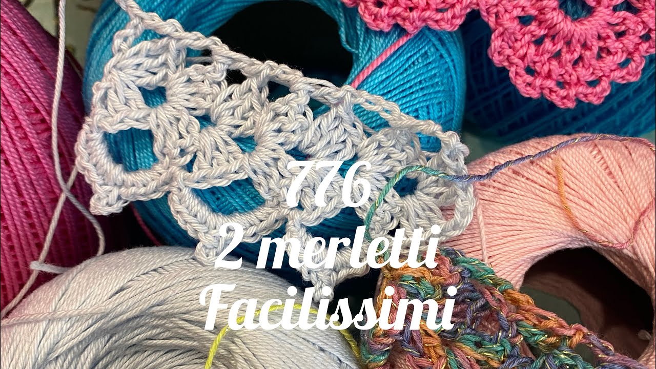 2  modelli di merletto facilissimi