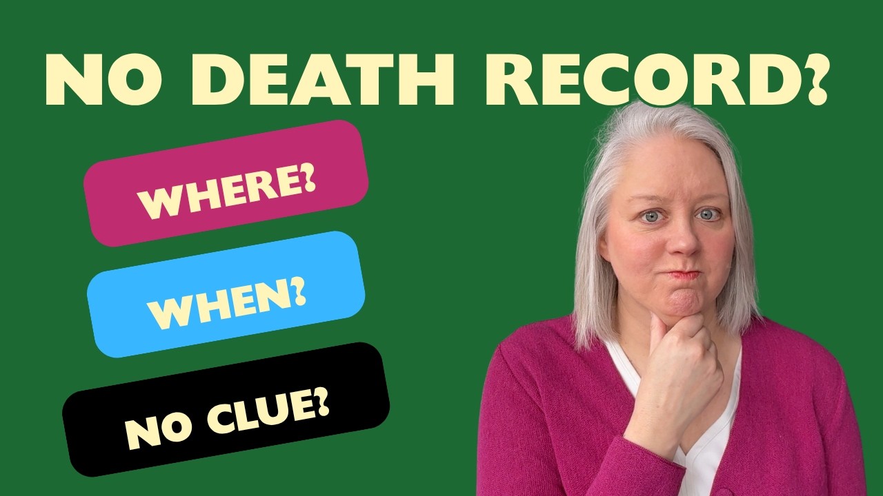 Can't Find a Death Record? How I Decide Where to Search Next