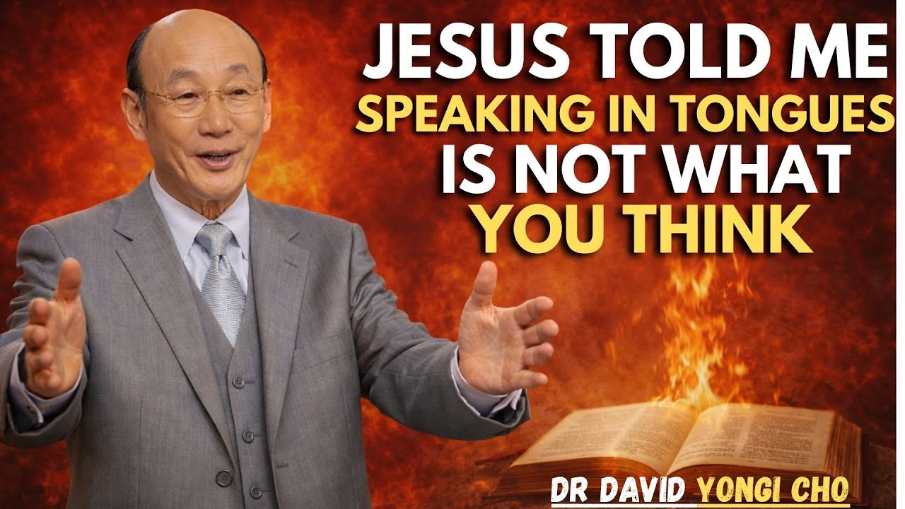 I Died — And What Jesus Told Me About Speaking in Tongues Changed Everything | Dr. David Yonggi Cho