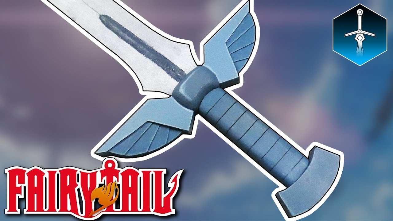 DIY Erza Scarlet's Sword - Fairy Tail (Time Lapse)