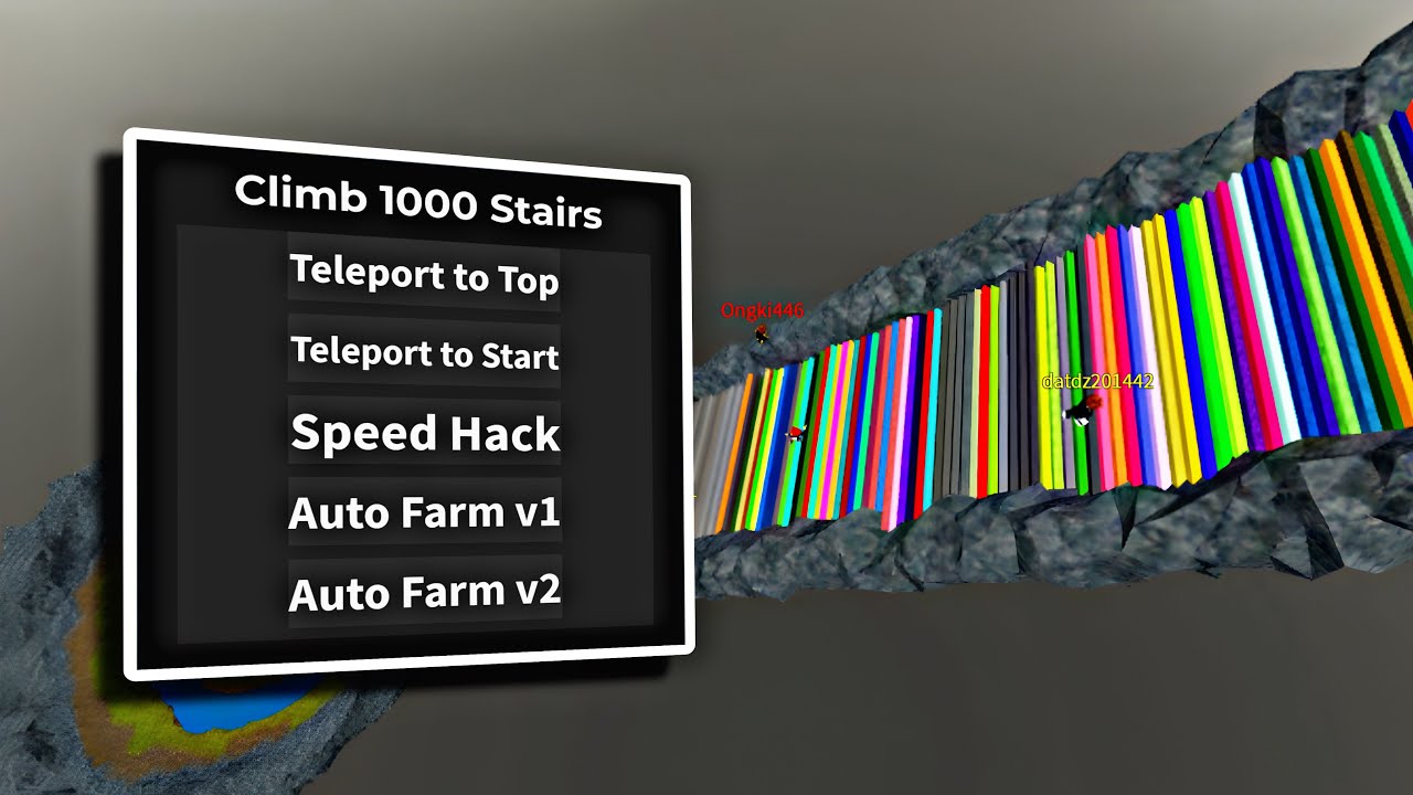 Climb 1,000 Stairs Script | Auto Farm, Teleport