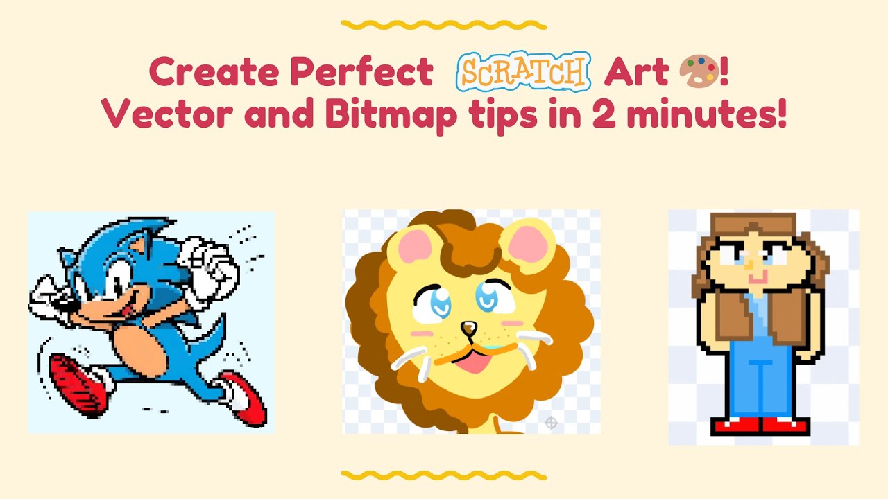 Create Perfect Scratch Art 🎨! Learn Vector and Bitmap tips in 2 minutes!