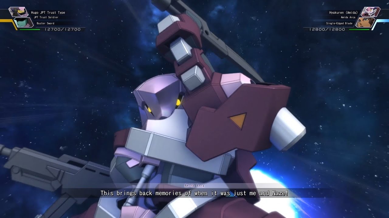 SD Gundam G-Generation Cross Rays - Hyakuren (Amida) All Animations